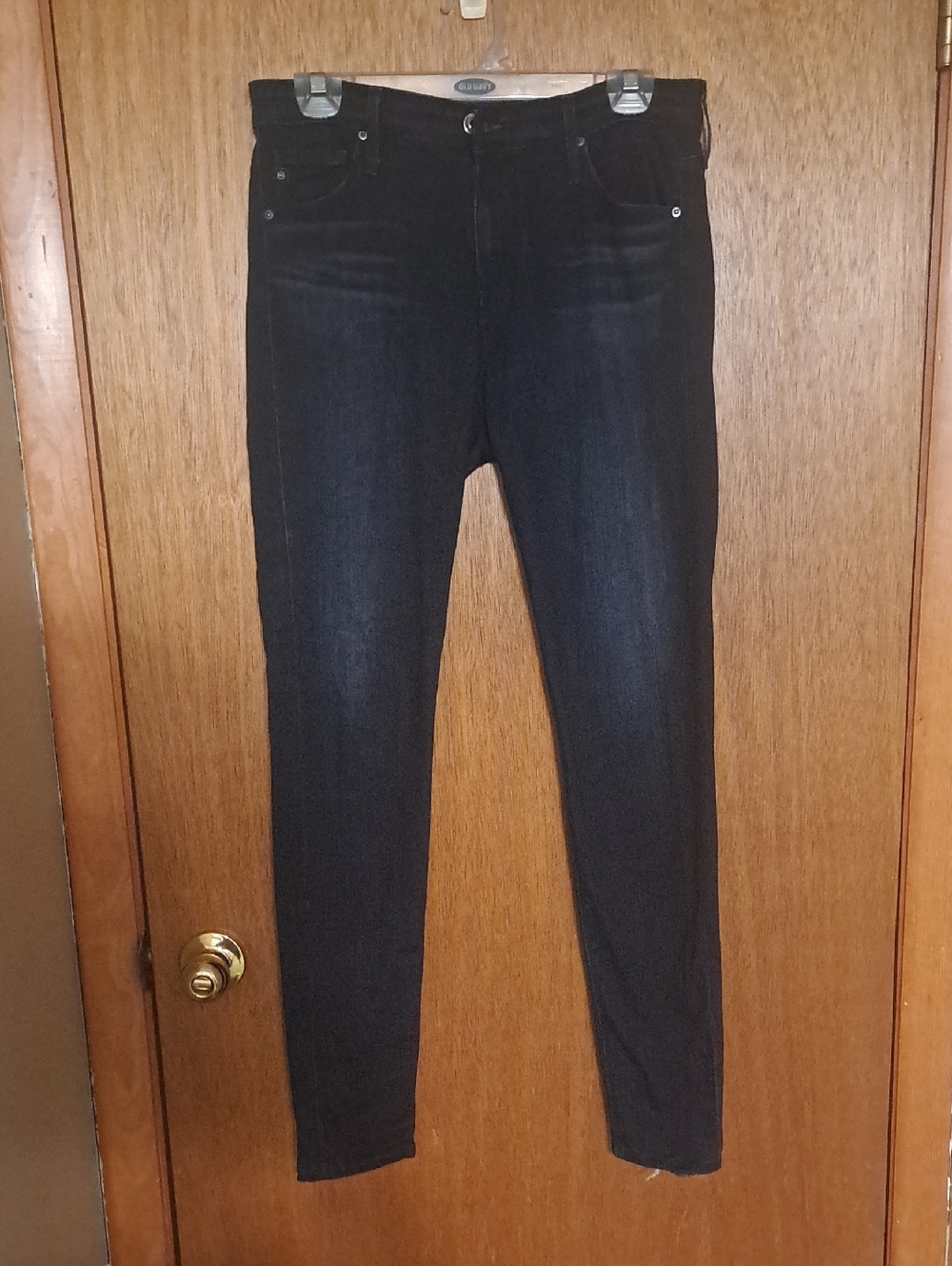 Adriano Goldschmied High Rise Skinny Blue Jeans 28R.